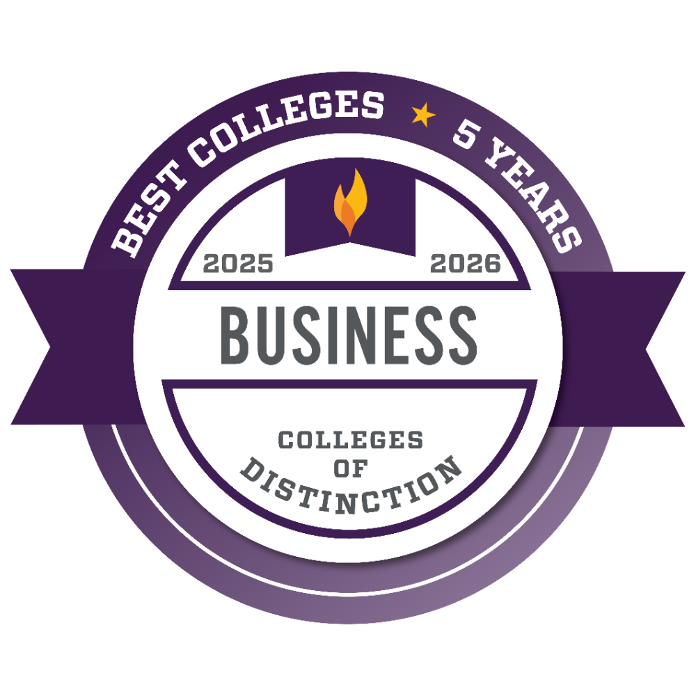 2025-2026 Colleges of Distinction Award for Business