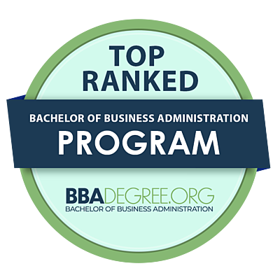 BBA Degree Award from bbadegree.org
