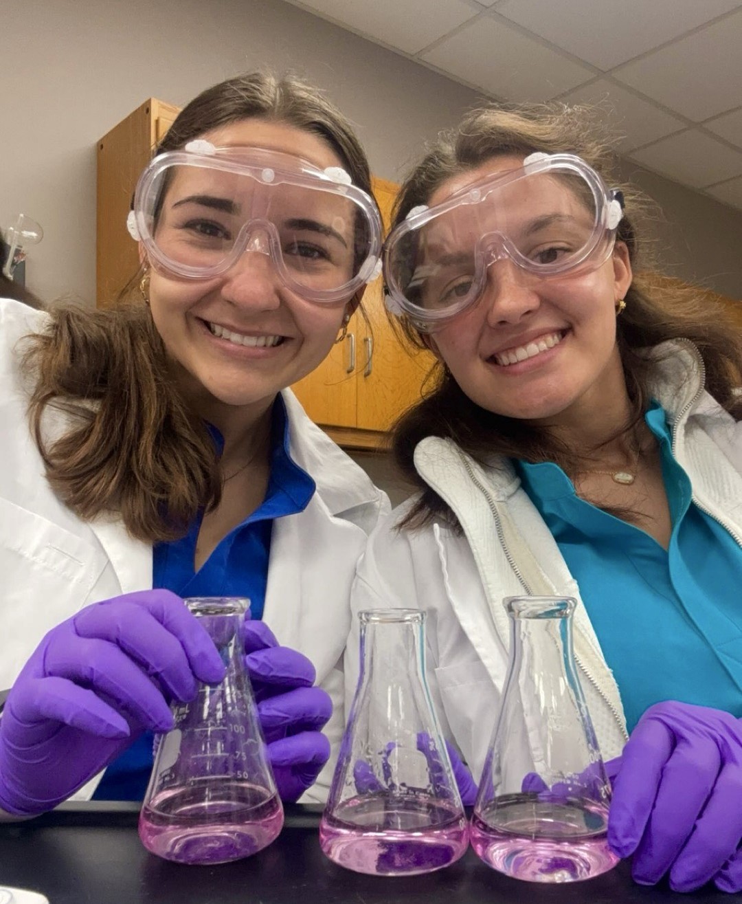 biology students