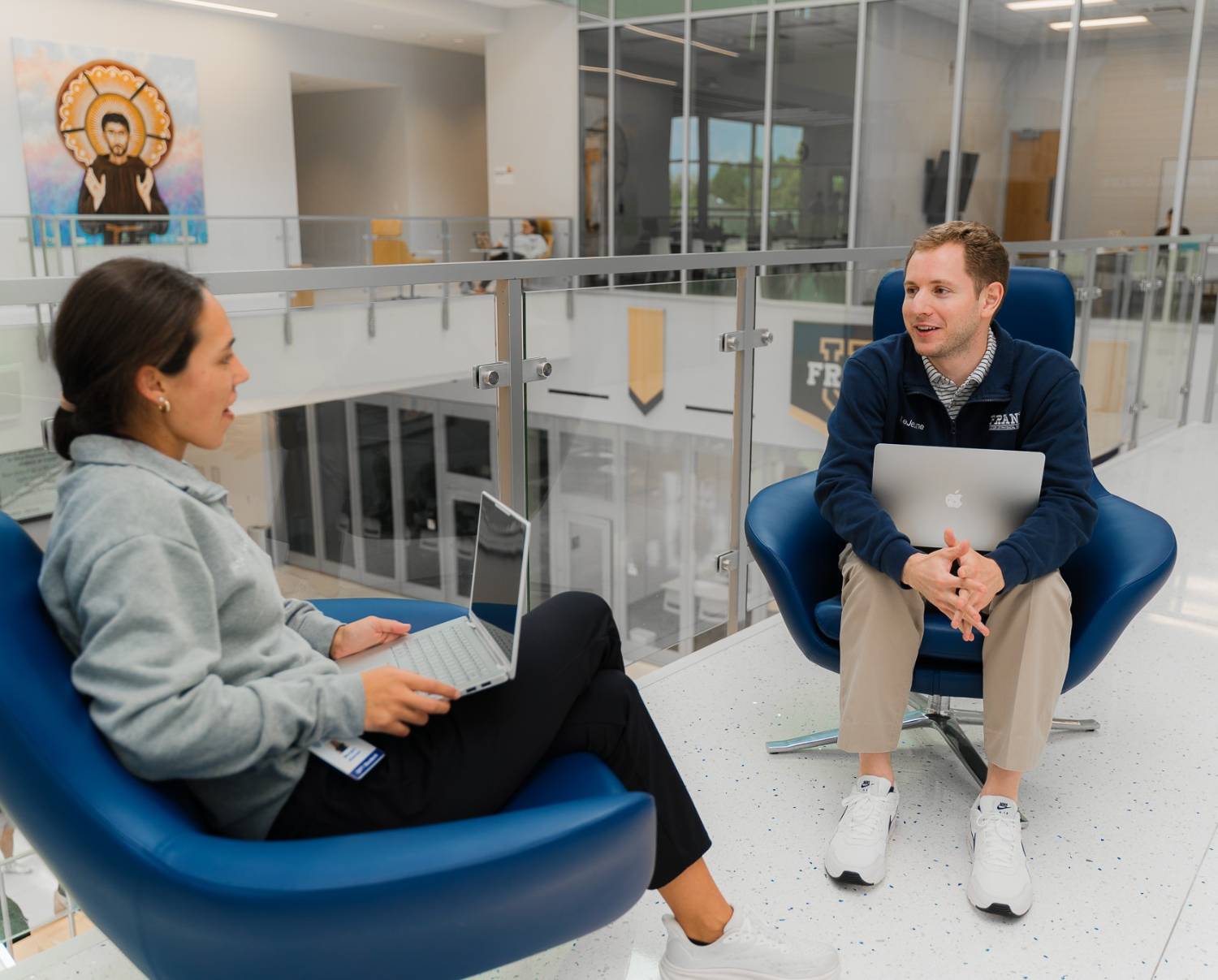 DPT students studying