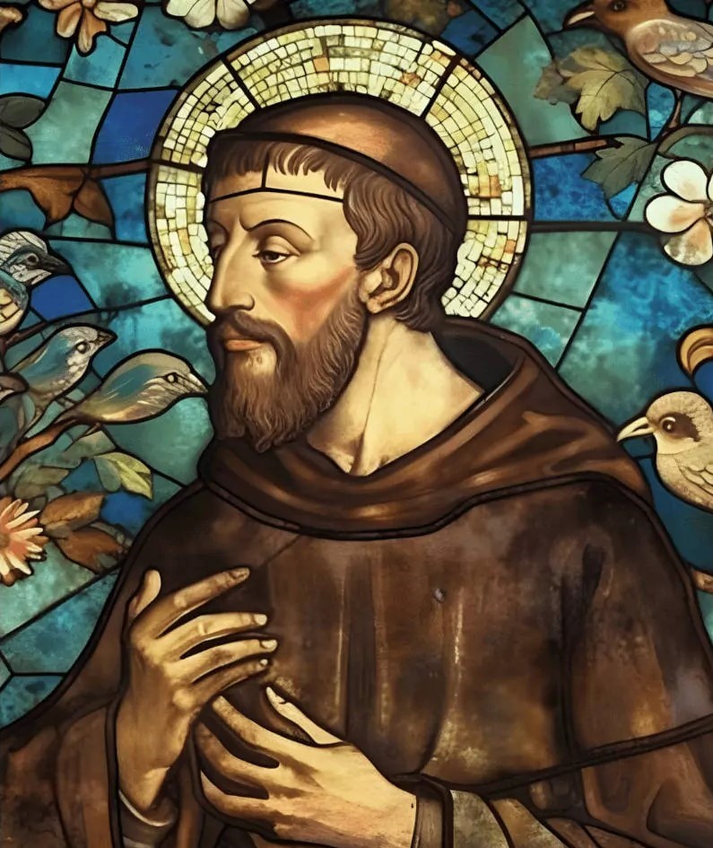 St Francis illustration